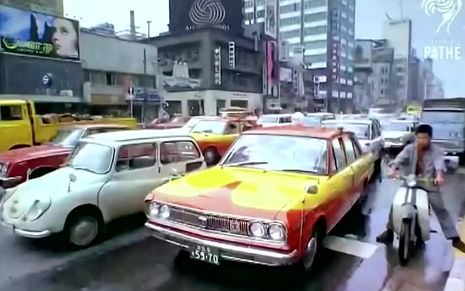 【1969年の东京】1960年代末の日本 Tokyo, Japan in 1969哔哩哔哩bilibili