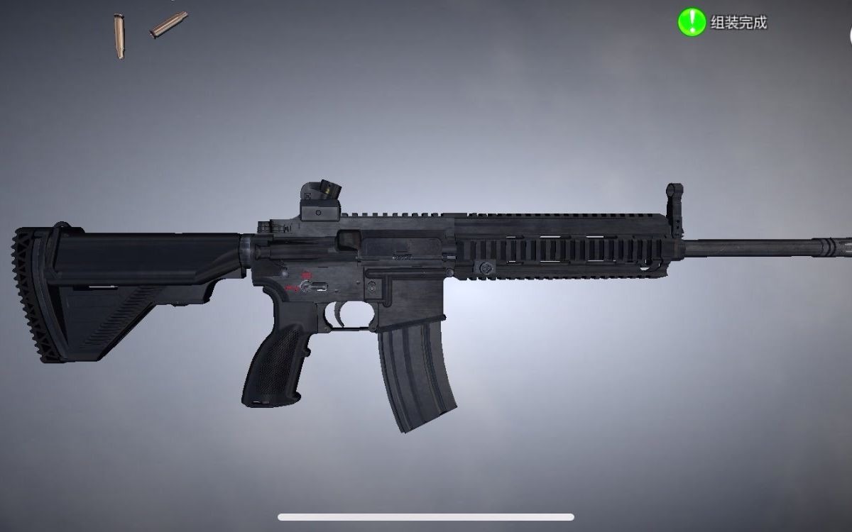 德国hk416 吃鸡神枪 操作原理及维护状态