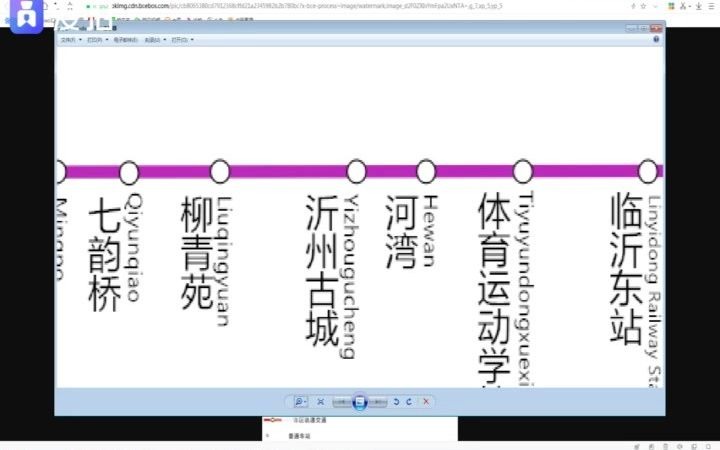 临沂市4号地铁线上几个主要站点路景,地铁线未开工建设先带你看看地铁线上的路景.哔哩哔哩bilibili