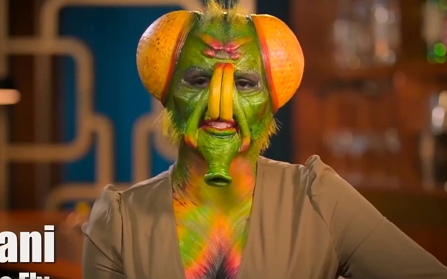 国外奇葩相亲节目,小伙打扮成僵尸去相亲,竟自称是搞怪之王①