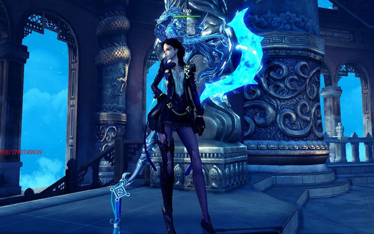 (剑灵)这么帅气的力士,当然要拍照记录,剑灵又不是永远无忧无虑的