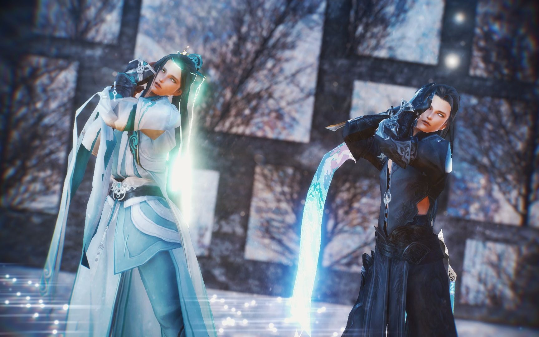 【剑网三mmd】唐无寻和杨饮风的《love me if you can》