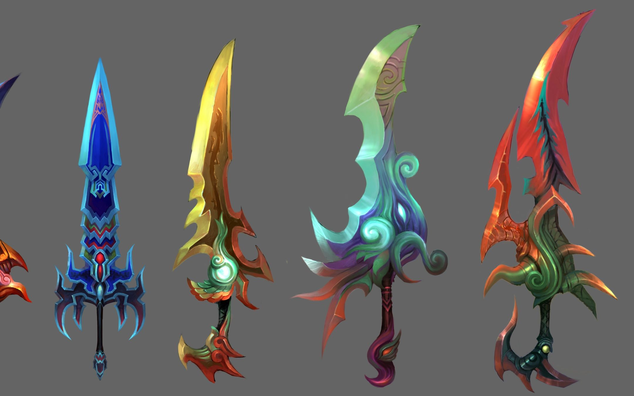 max三维武器制作案例宝刀建模教程