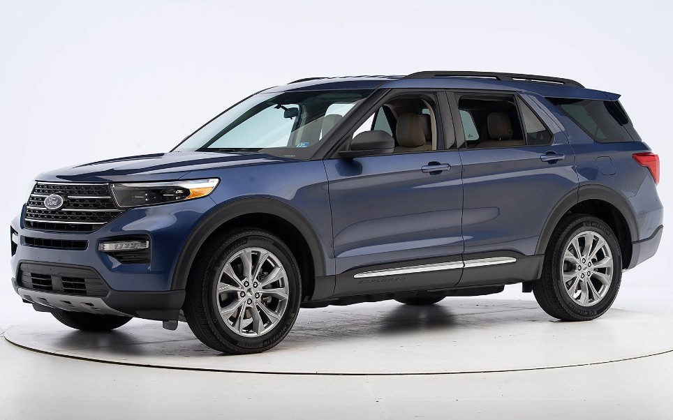 2020款福特explorer iihs正面小重叠碰撞测试