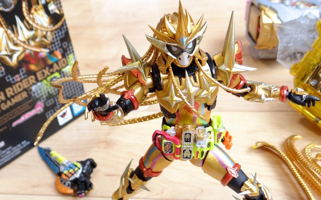 h.figuarts假面骑士ex-aid 无敌玩家测评黄金的最強玩家!