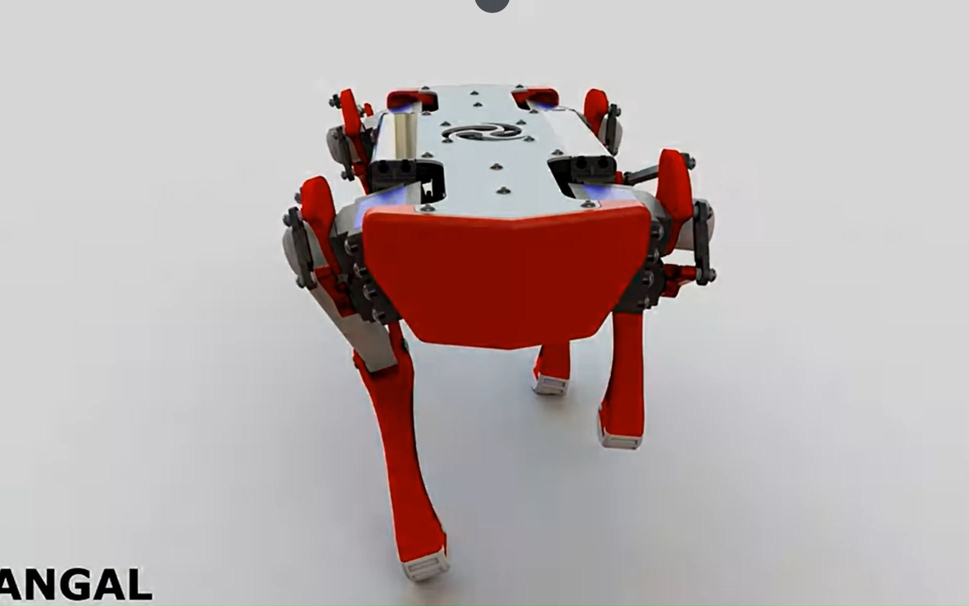 12自由度舵机四足机器人