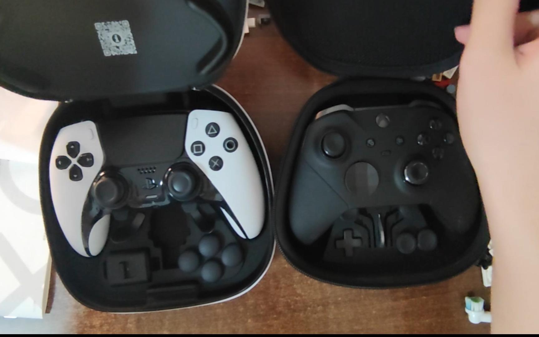 索尼ps精英手柄dualsenseedge开箱测评对比