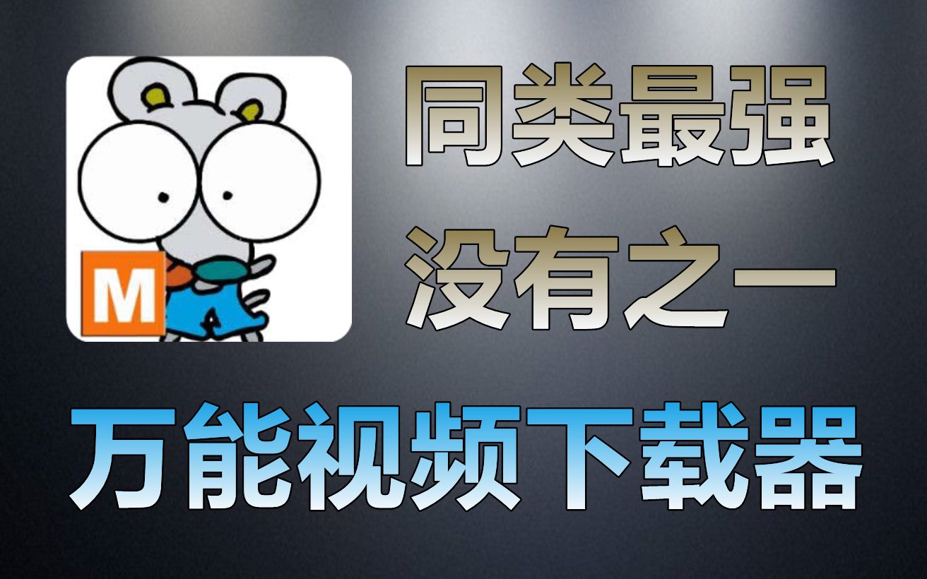 如何下载网页上的视频?这款免费良心软件帮你搞定一切!哔哩哔哩bilibili