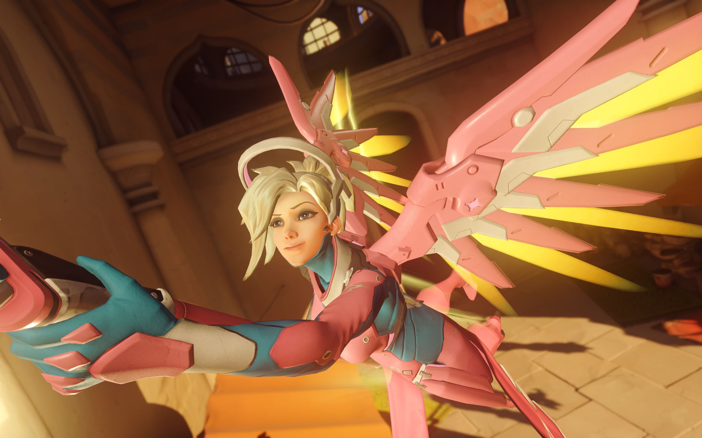 ow2019新赛季天使战队皮肤全展示(含闪电队粉红天使全面展示)