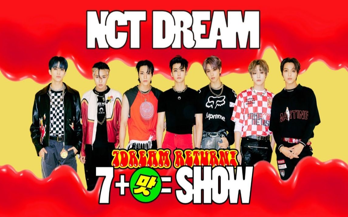 210511nctdream7dreamreturn7hotsauceshow迴歸秀舞臺是一步一步努力