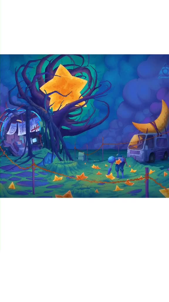 三个小技巧教你画简单场景