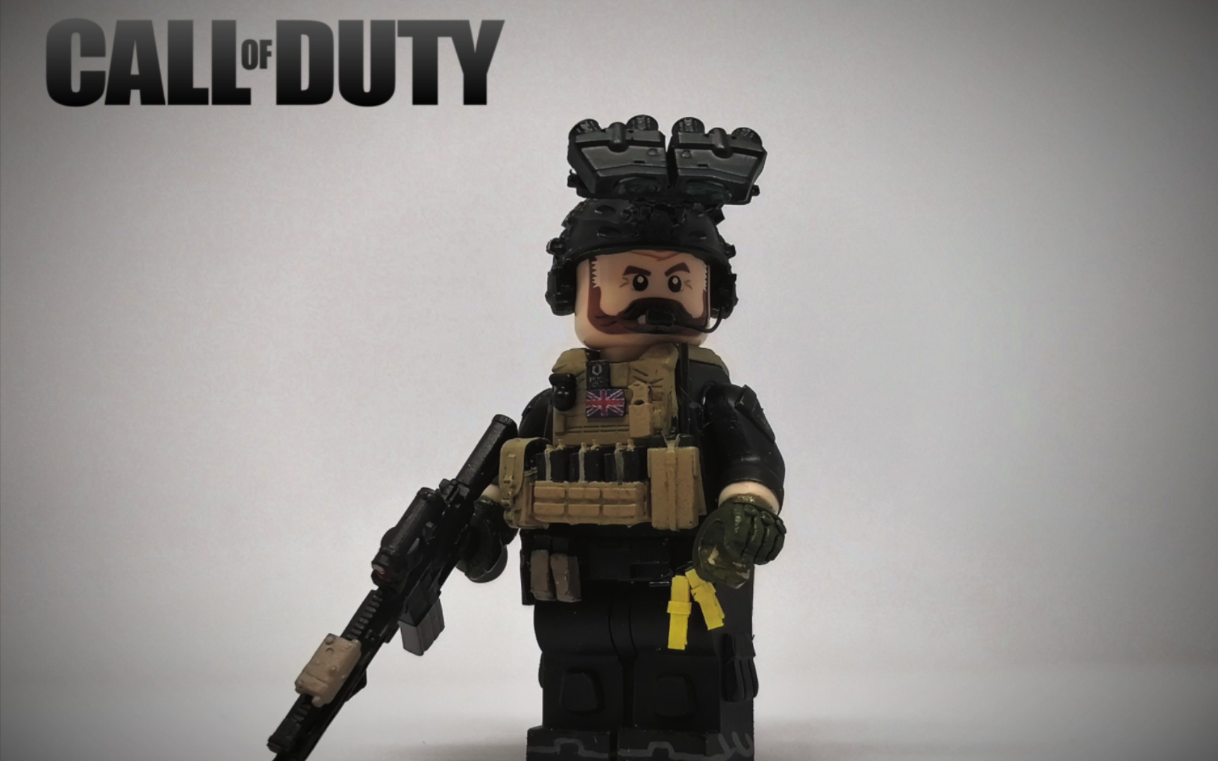 乐高版的普莱斯上尉,使命召唤系列.最爱的钱队.