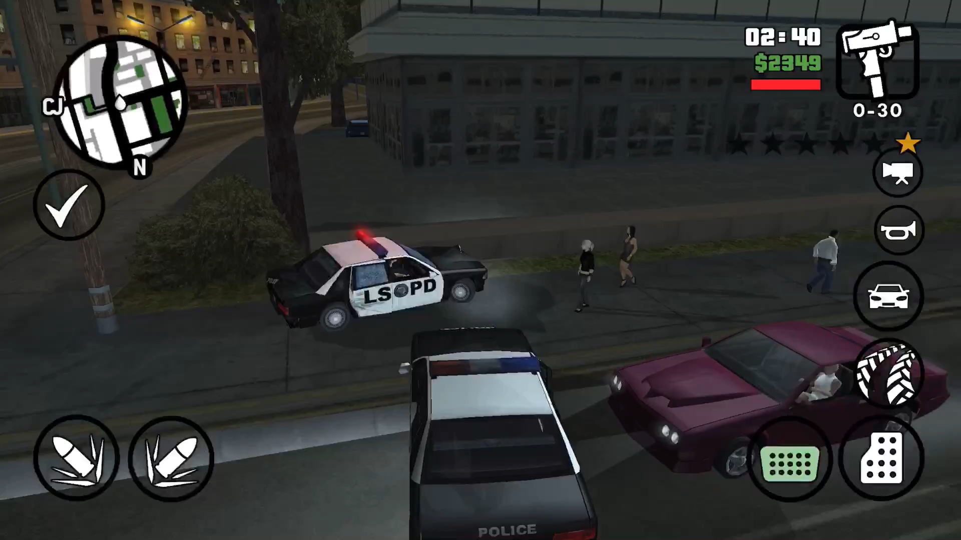 【GTA SA】:约翰逊开着警车去车震并打开警笛哔哩哔哩bilibili