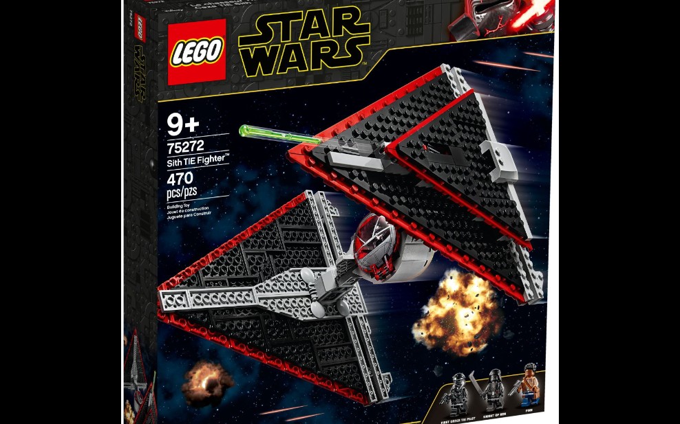 乐高星球大战75272西斯钛战机速组评测