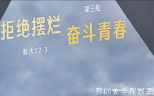 Download Video: 【微电影】大一思政课作业微电影——《拒绝摆烂，奋斗青春》