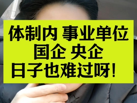 现在体制内,事业单位,国企,央企,这日子也不好过呀!欠薪欠社保公积金也是常有的事. #成都房产 #体制内 #事业单位 #公积金 #负债哔哩哔哩bilibili