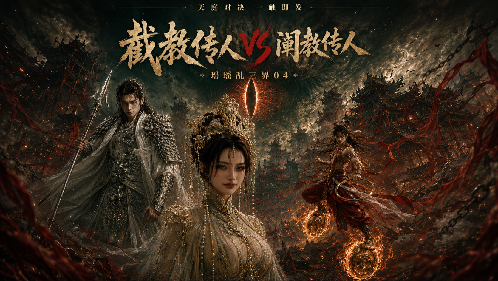 嘴炮女修大战杨戬！截教传人VS阐教传人！