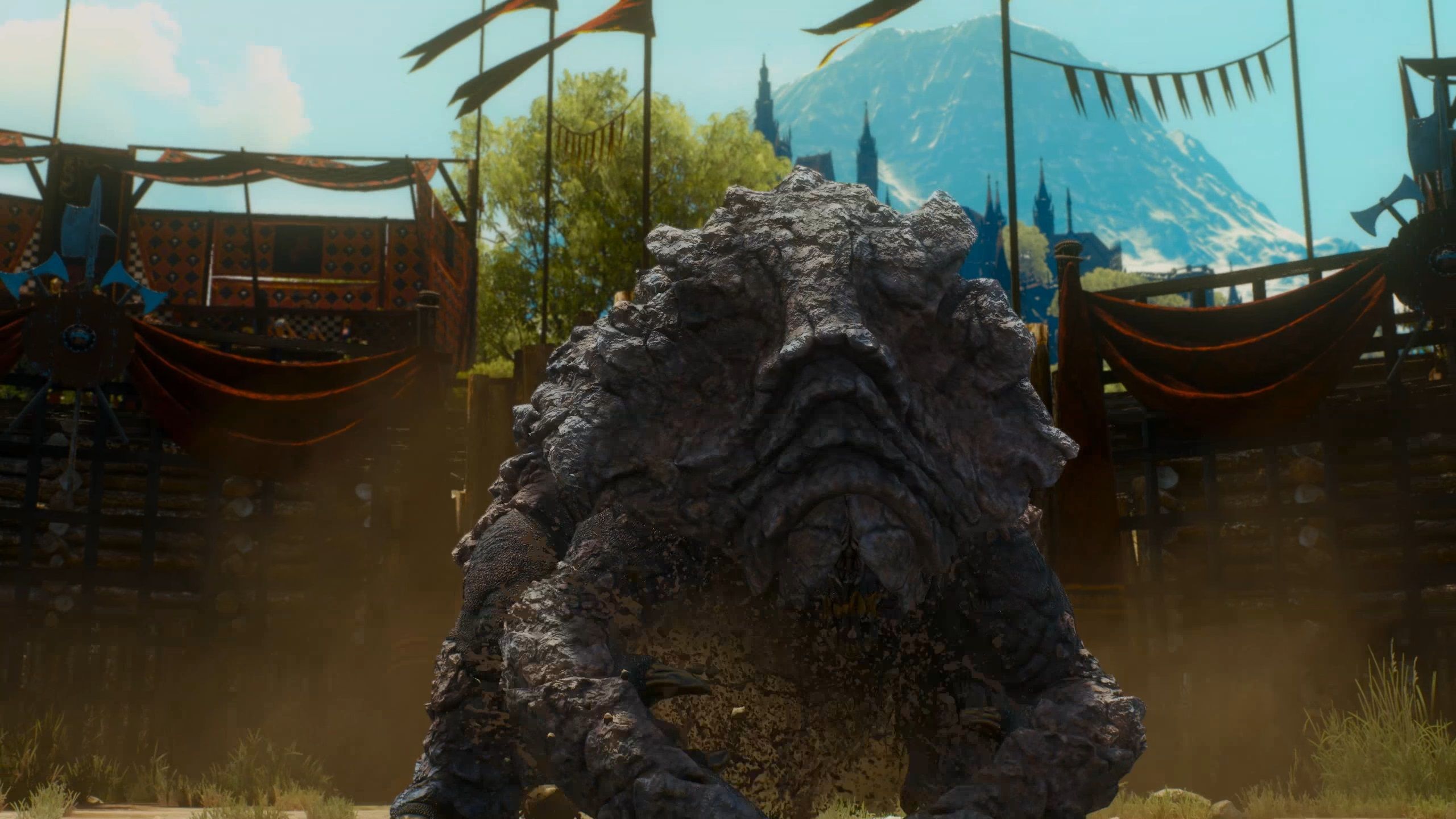 《巫师3:血与酒》死而无愧难度战斗精剪66 boss战:沙尔玛