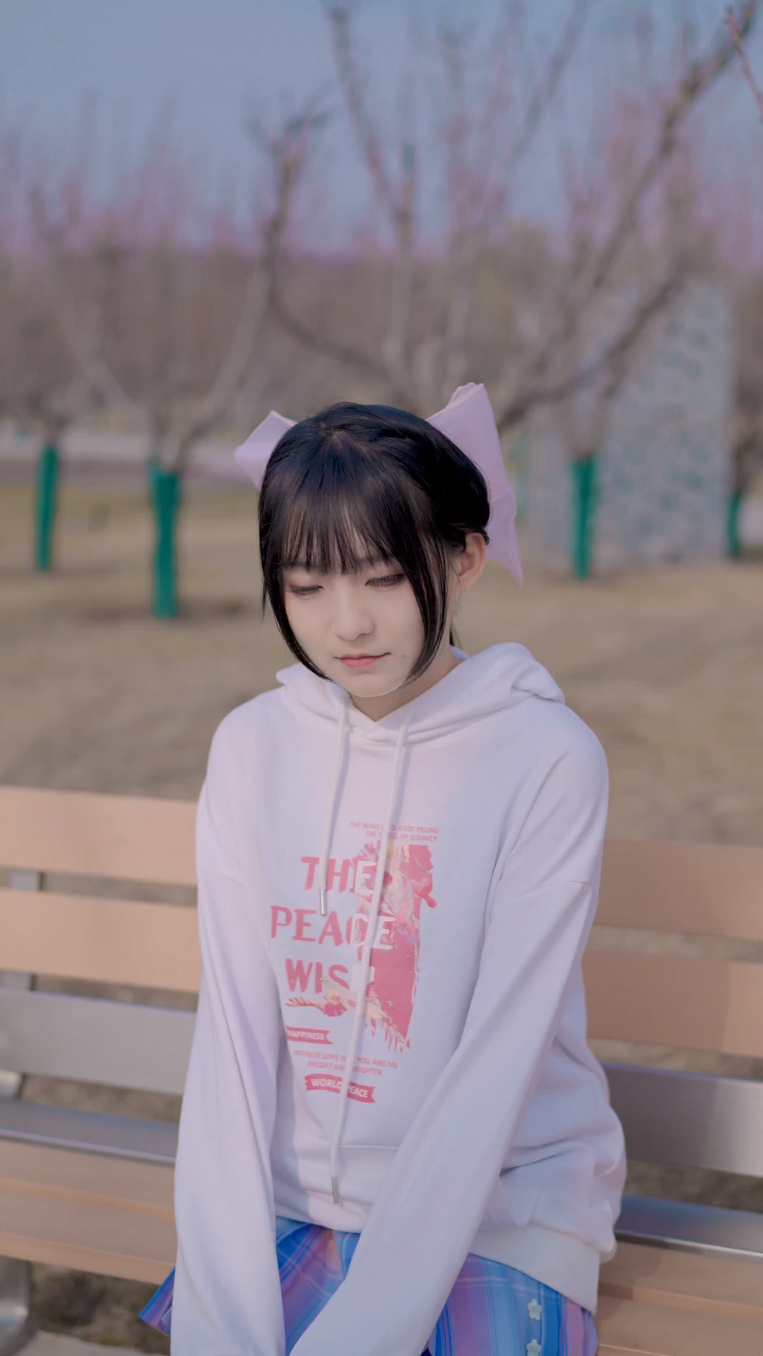 好消息:开花了坏消息:只有一棵树摄后:@丶小梦丶 bgm:春风前线 deco*