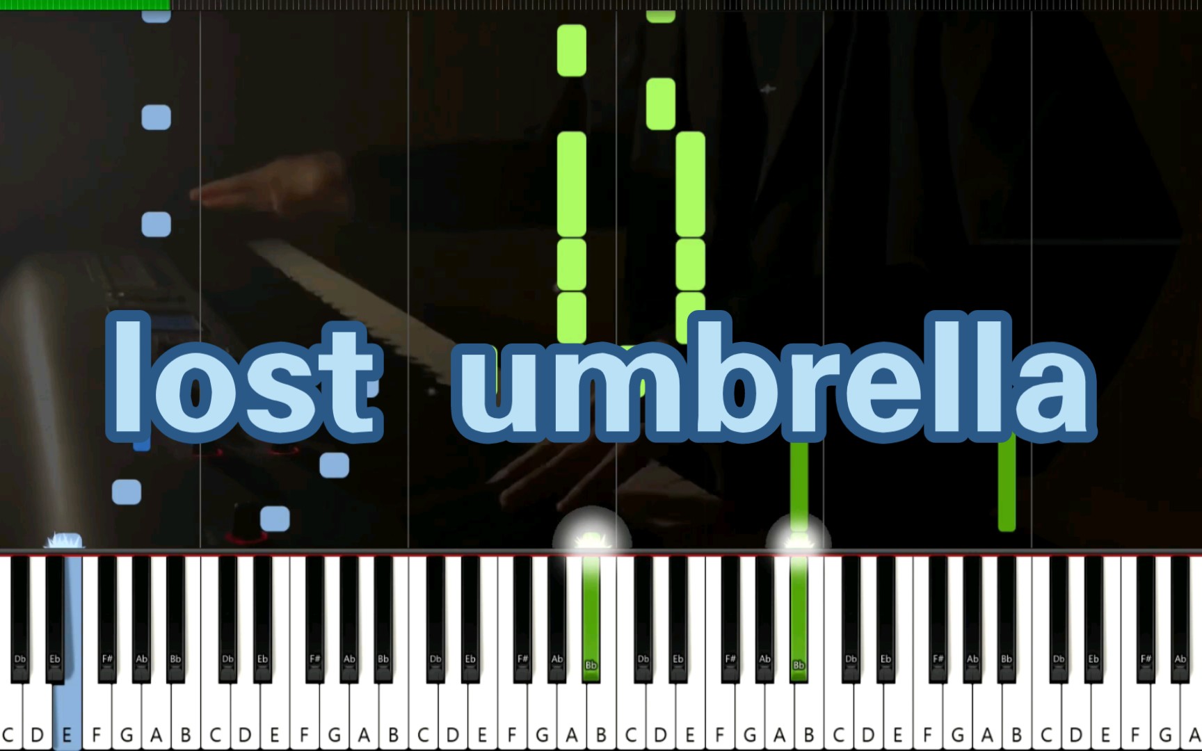 [图]【稲葉曇】「附谱」ロストアンブレラ-lost umbrella-歌爱雪