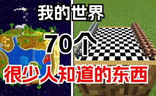 Download Video: 我的世界：70个很少人知道的东西