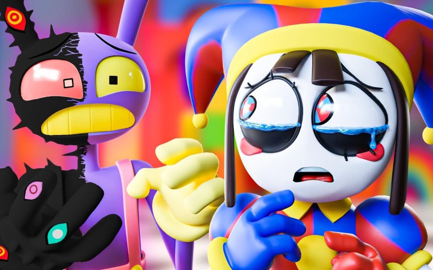 神奇数字马戏团:贾克斯怎么变成抽象化了,帕姆尼她好伤心啊!