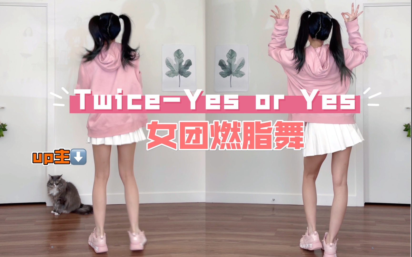 【王小花】3分钟女团燃脂舞Twice Yes or Yes哔哩哔哩bilibili