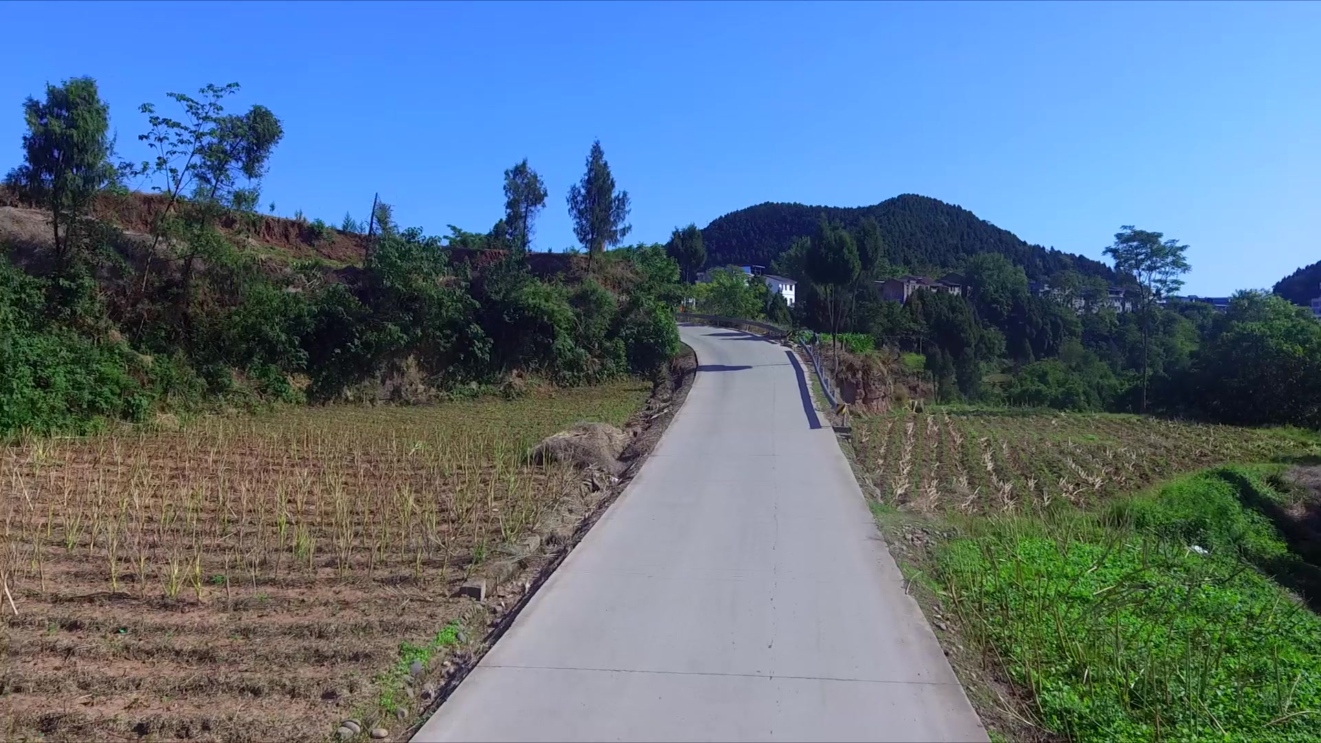 四川射洪复兴镇航拍:都知道复兴镇!那大家有人知道"牛啃土"吗