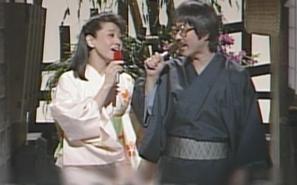 [图]都はるみ&岡千秋 浪花恋しぐれ 1983年5月11日 歌のワイド90分！