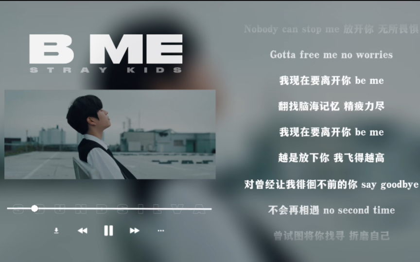 [图]日推歌单｜伤感｜越是放下你 我飞得越高｜Stray Kids《B ME》