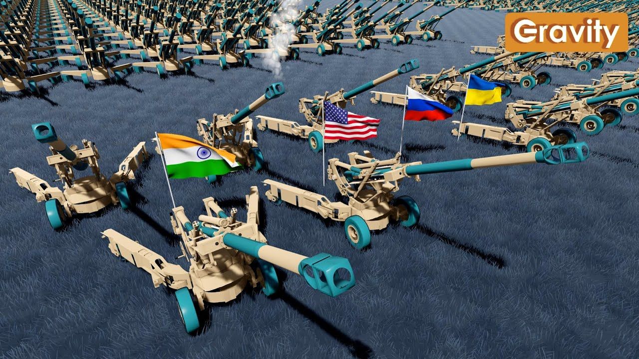 【超级比一比】2023年各国牵引火炮实力对比