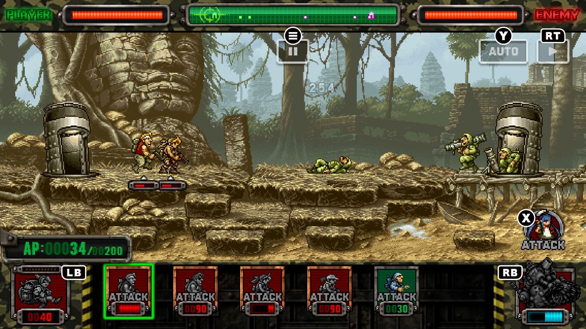 合金弹头进攻;重装上阵