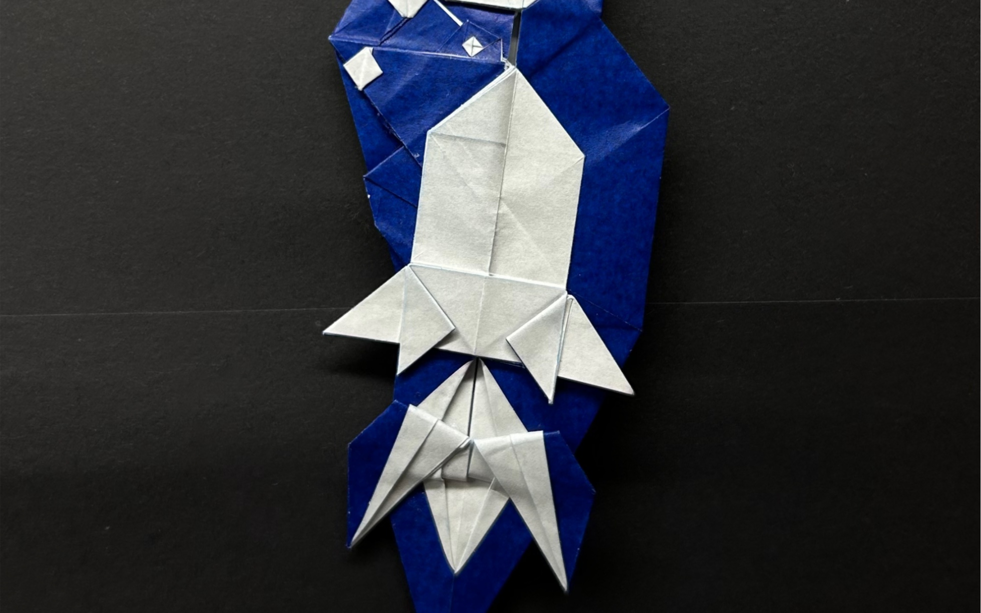 火箭折纸的教程图片