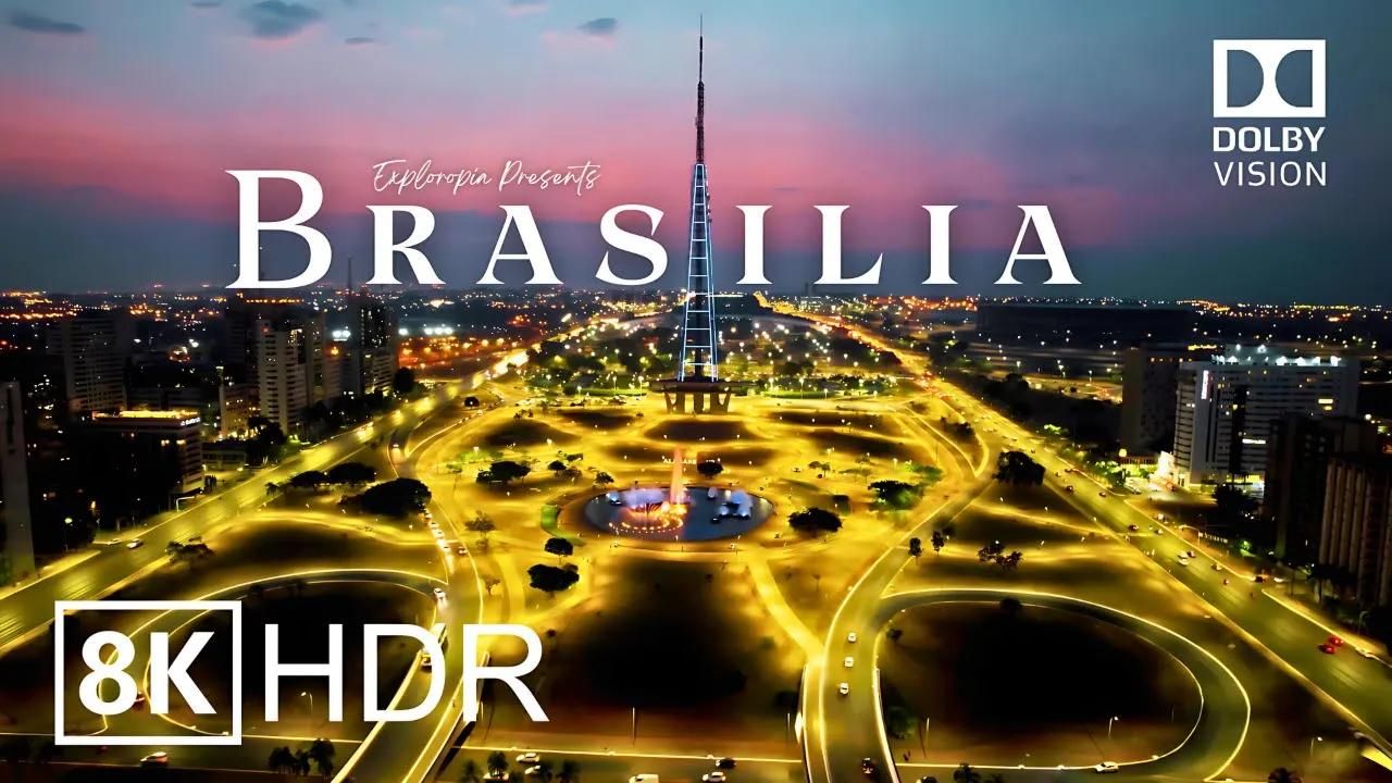 【HDR航拍】巴西 巴西利亚 Brasilia, Brazil 𐟇簟‡𗥓”哩哔哩bilibili