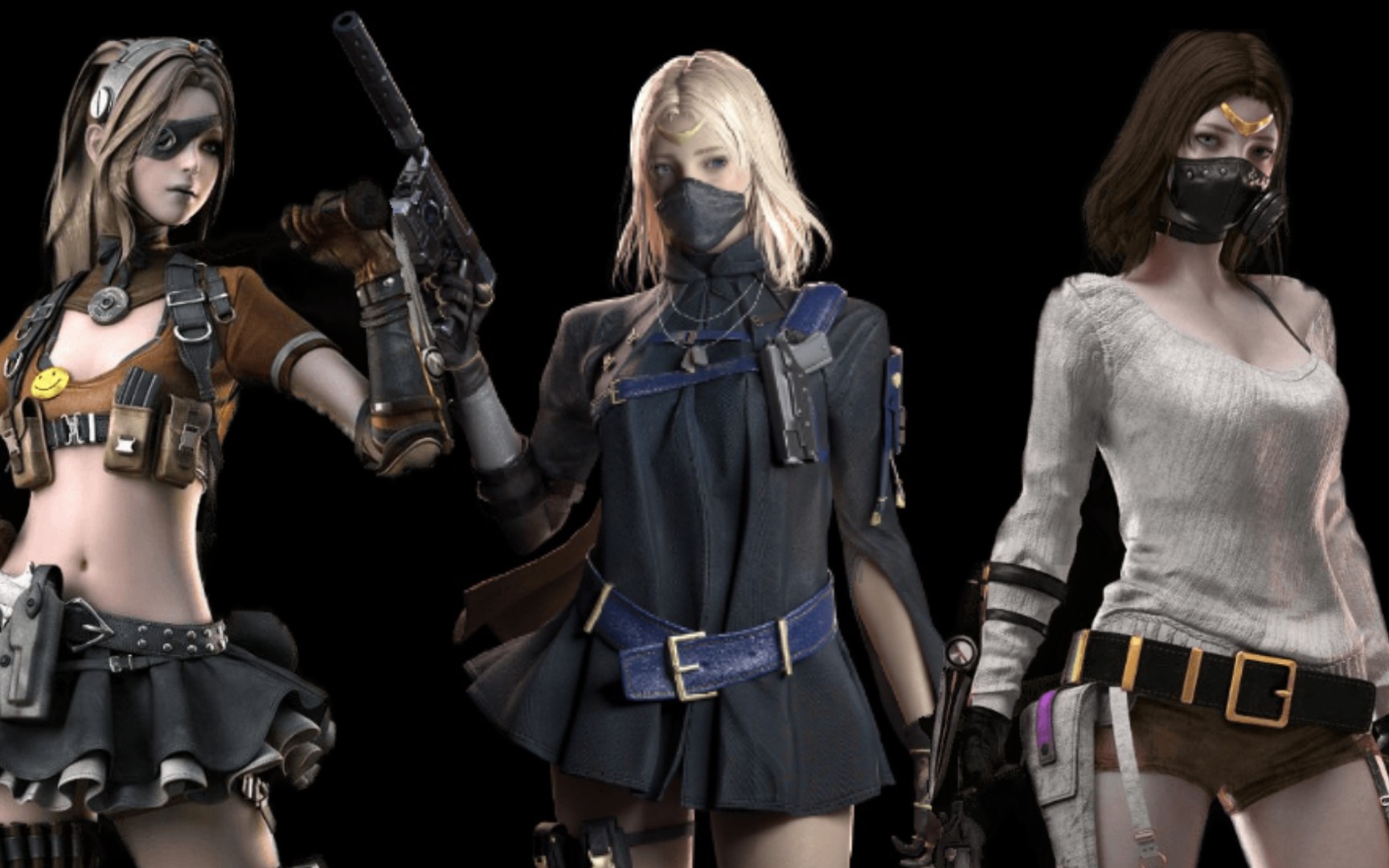 活动作品cf的女性角色们你最想选哪一个