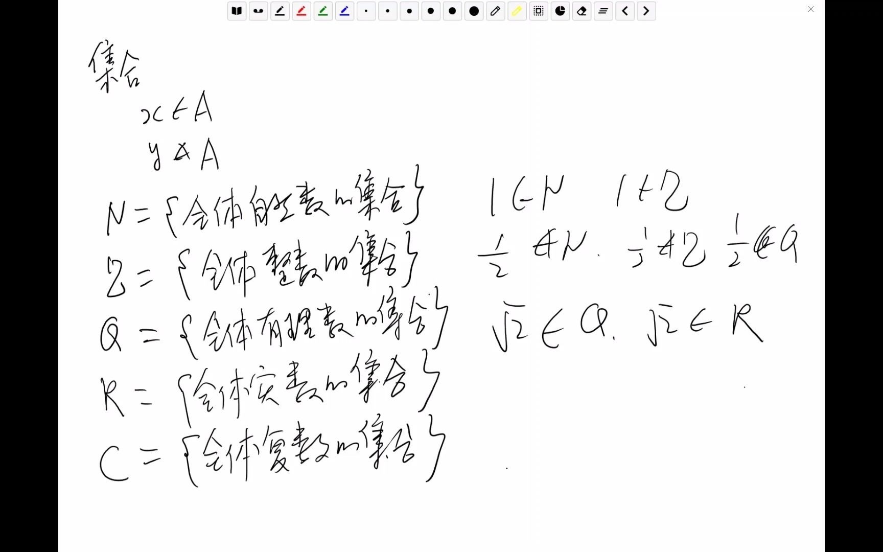 数学分析新讲集合论哔哩哔哩bilibili