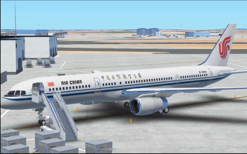 【无限试飞】国航波音757客机起飞!