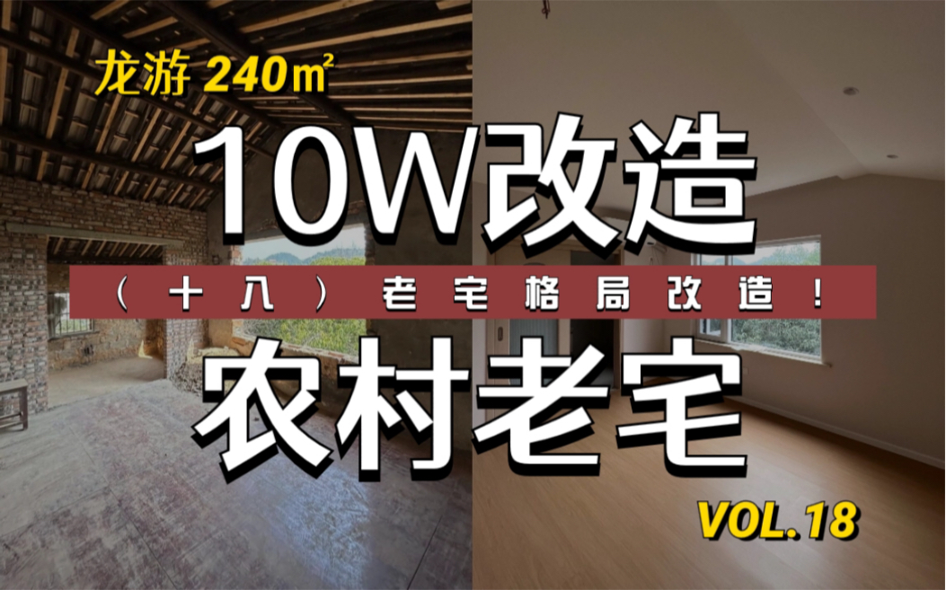 这期聊聊我是怎么把荒废了十几年的240平农村破旧土房拆改成梦想小屋的既视感.改农村老宅呢,总之一句话,要想省钱一定要学会自己动手和参与!下期...