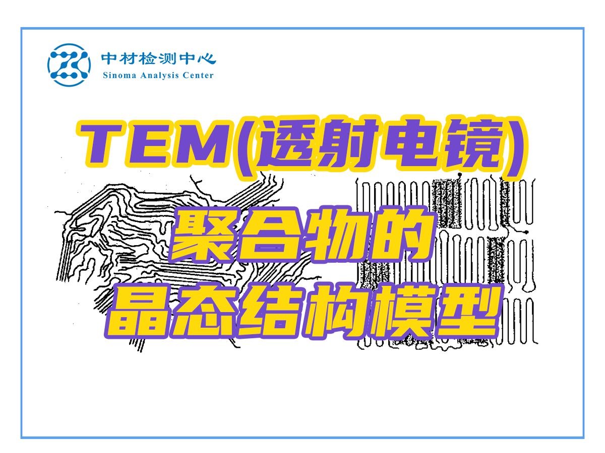 聚合物的晶态结构模型——材料表征TEM测试(透射电镜)基础知识哔哩哔哩bilibili