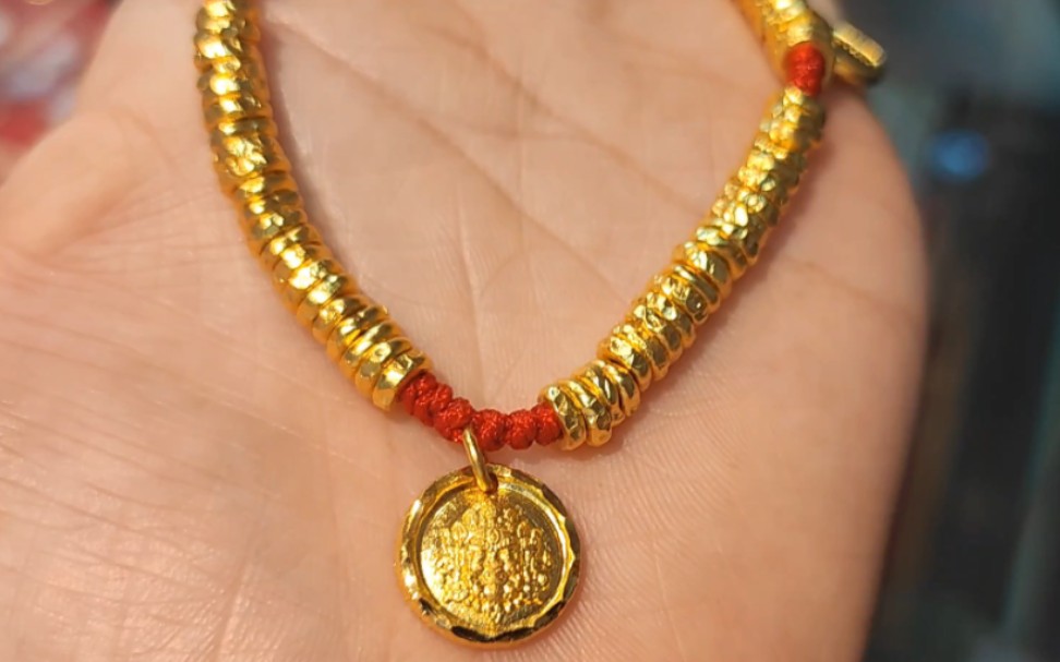 做条黄金盘缠手串