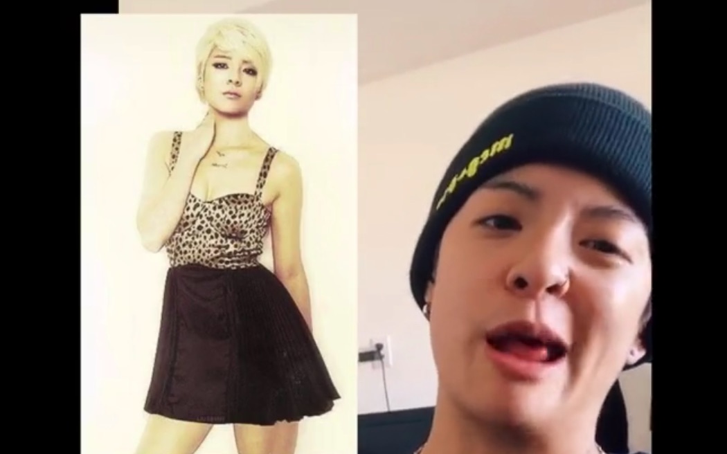 amber刘逸云自己发自己的黑历史