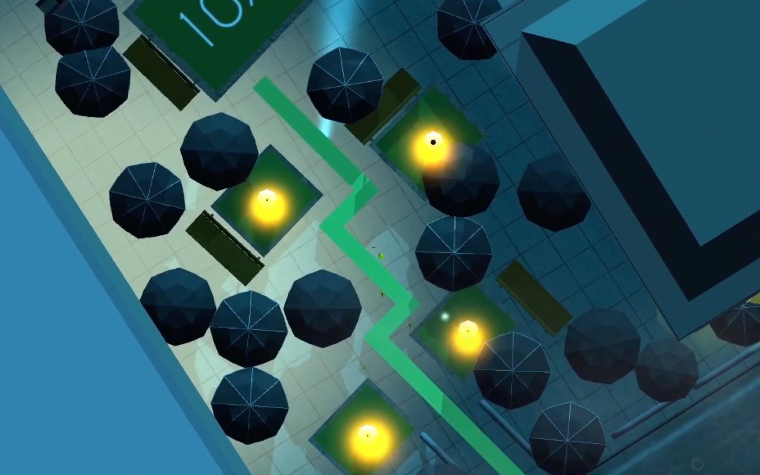 跳舞的线之用上帝视角打开despacito