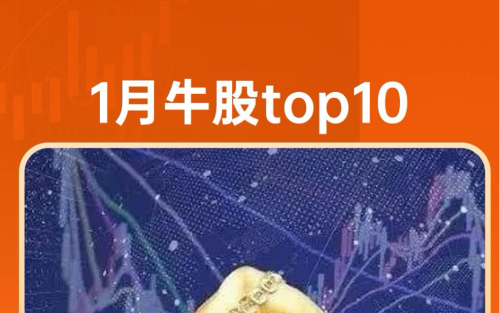 1月涨幅前10的股票哔哩哔哩bilibili