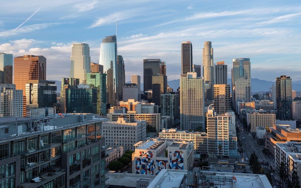 4k超清延時:美國各大城市震撼天際線-american skylines - 4k time