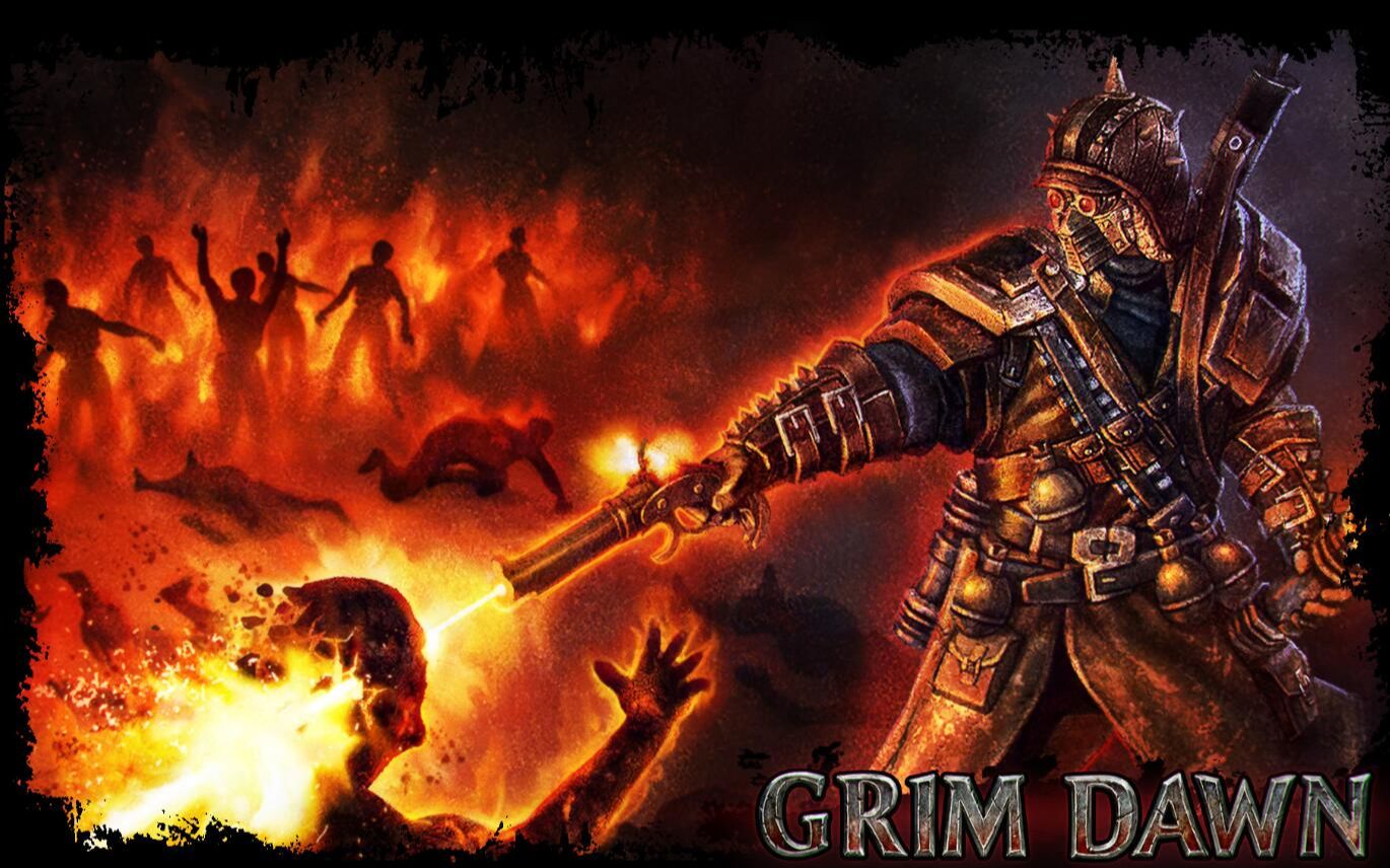 [图]秋秋的球球：恐怖黎明（Grim Dawn）单爆破7小时94。