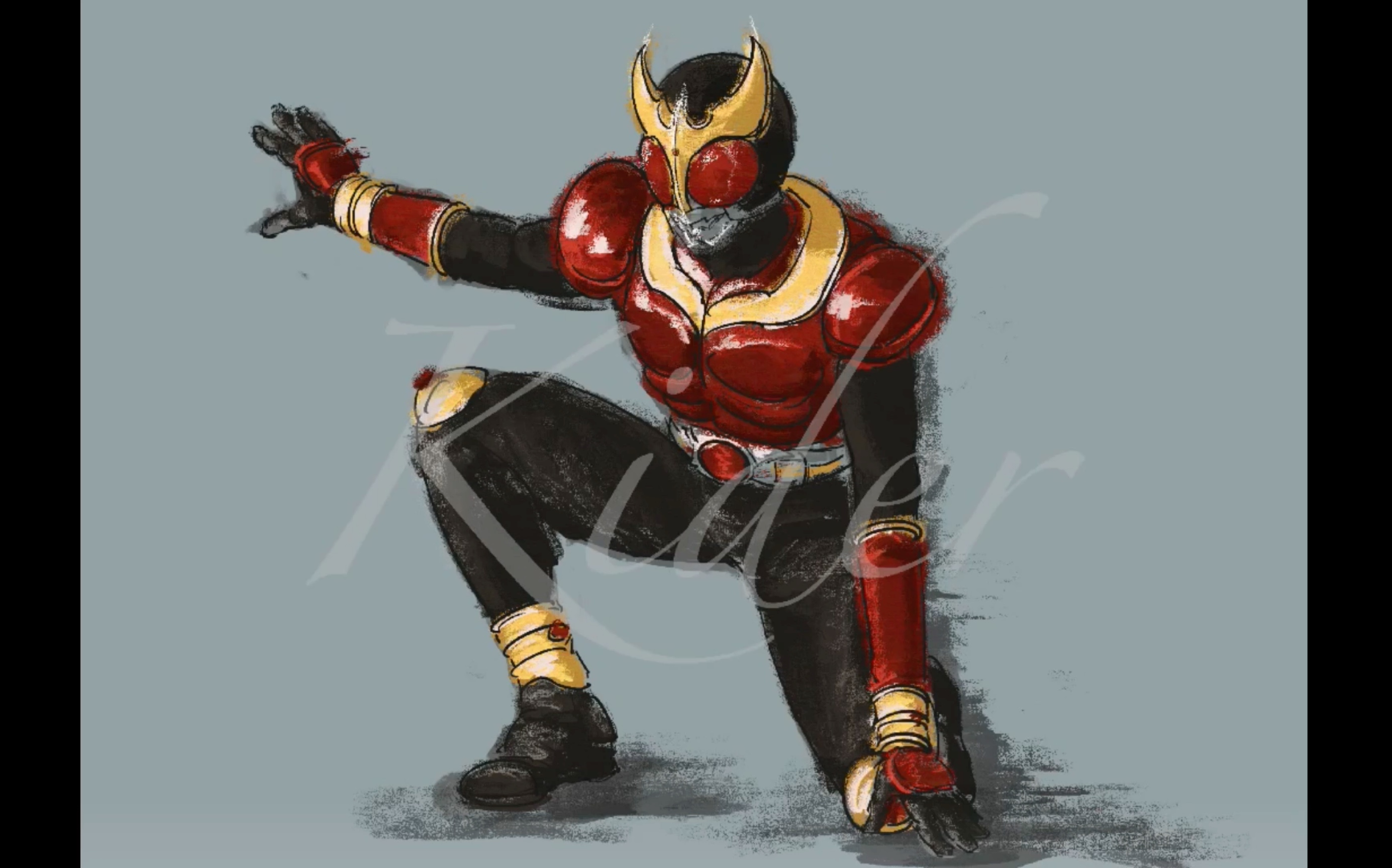 【假面骑士】空我 kuuga 手绘