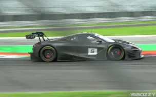 Скачать видео: 迈凯伦 720S GT3 EVO 2023 在蒙扎赛道进行测试！