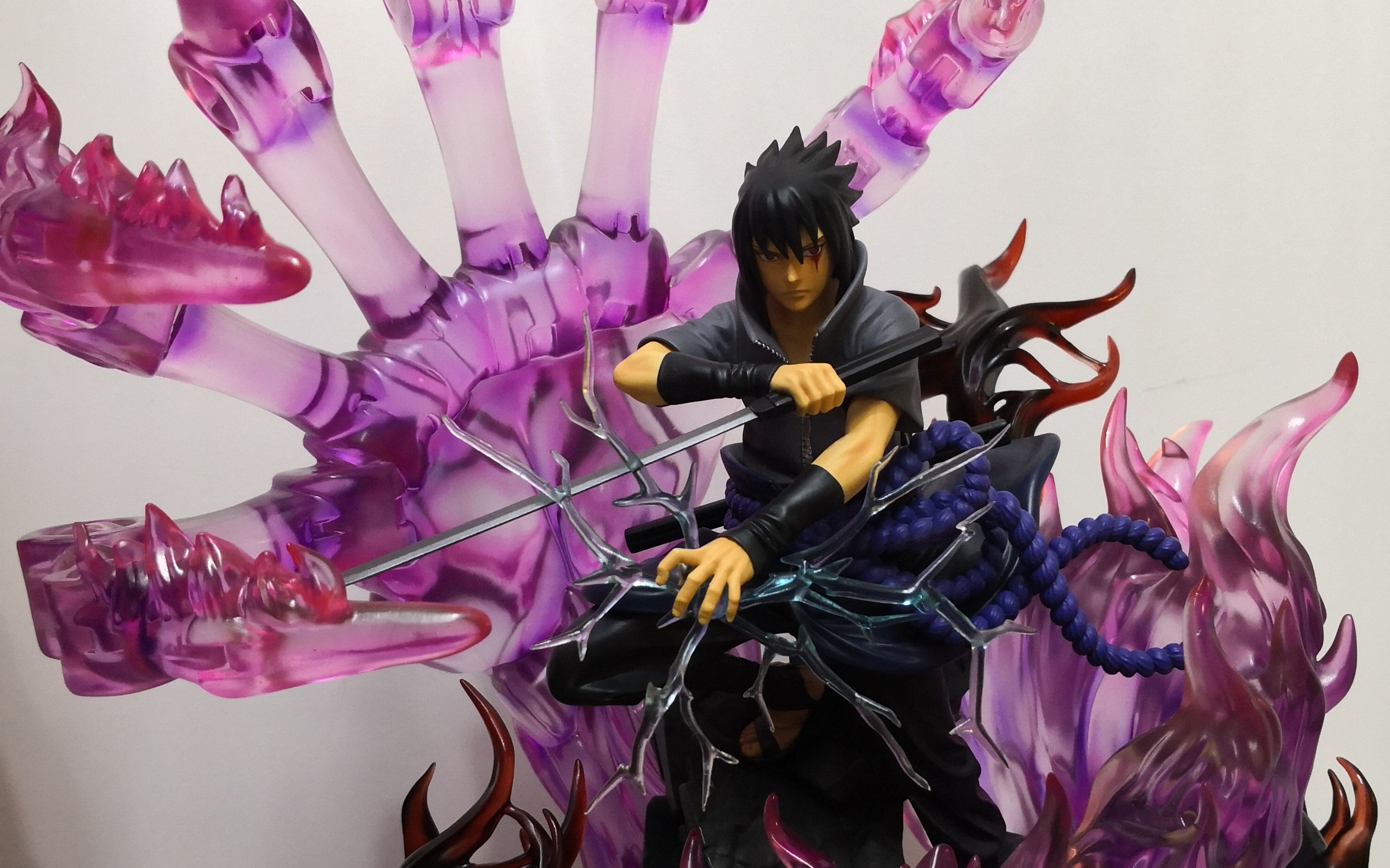 火影忍者gk手办神启佐助开箱视频