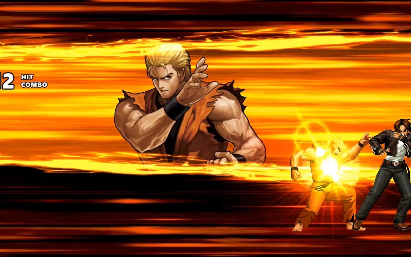 【mugen】拳皇15草薙京  大神坂崎良加了个隐藏大招升龙_哔哩哔哩bili