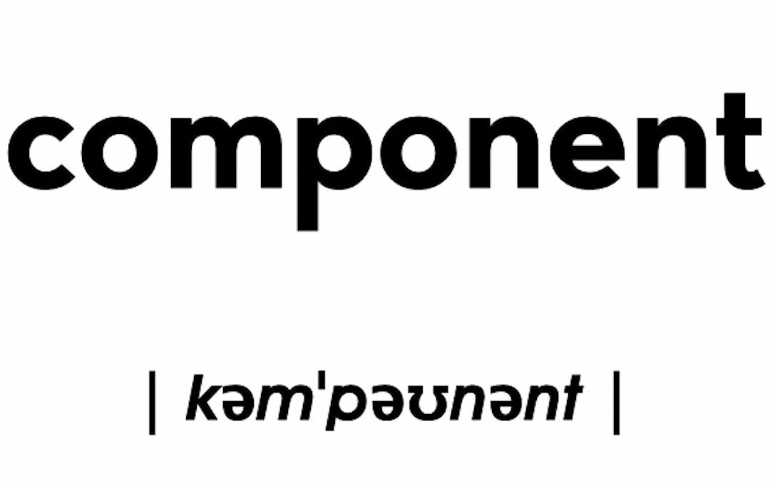 【捡单词】Component“组成部分;成分”的词根“Pound”(不是“镑”的意思),“Pos”(“能力”)和“Pon”的相关词汇和用法【补档】哔哩哔哩...